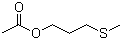 结构式 CAS# 16630-55-0, 3-甲硫基丙醇乙酸酯
