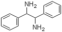 1,2-二苯基乙二胺分子结构 (CAS 16635-95-3)