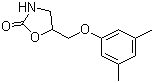 structure of CAS# 1665-48-1, Metaxalone;5-[(3,5-Dimethylphenoxy)methyl]oxazolidin-2-one