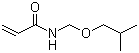 structure of CAS# 16669-59-3, N-(Isobutoxymethyl)acrylamide