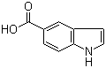 structure of CAS# 1670-81-1, Indole-5-carboxylic acid