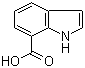 structure of CAS# 1670-83-3, 1H-Indole-7-carboxylic acid