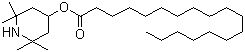 structure of CAS# 167078-06-0, Light Stabilizer 3853;Primesorb 3853; Light Stabilizer HA-18; 2,2,6,6-Tetramethyl-4-piperidinyl stearate