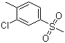 2-Chloro-4-(methylsulfonyl)toluene molecular structure (CAS 1671-18-7)