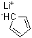 Lithium cyclopentadienide molecular structure (CAS 16733-97-4)