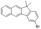 3-Bromo-11,11-dimethyl-11H-benzo[b]fluorene molecular structure (CAS 1674334-59-8)
