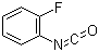 structure of CAS# 16744-98-2, 2-Fluorophenyl isocyanate;1-Fluoro-2-isocyanatobenzene; 2-Fluoro-1-isocyanatobenzene; 2-Fluoroisocyanatobenzene; o-Fluorophenyl isocyanate