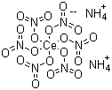 structure of CAS# 16774-21-3, Ceric ammonium nitrate;Ammonium cerium(IV) nitrate