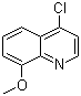 结构式 CAS# 16778-21-5, 4-氯-8-甲氧基喹啉