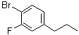 1-Bromo-2-fluoro-4-propylbenzene molecular structure (CAS 167858-56-2)