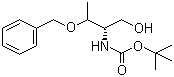 structure of CAS# 168034-31-9, Boc-O-Benzyl-D-threoninol;Boc-D-Threoninol(Bzl)
