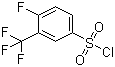 结构式 CAS# 1682-10-6, 4-氟-3-三氟甲基苯磺酰氯
