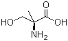 structure of CAS# 16820-18-1, 2-Methyl-L-serine;(S)-(+)-2-Amino-3-hydroxy-2-methylpropionic acid