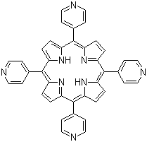 structure of CAS# 16834-13-2, 5,10,15,20-Tetra(4-pyridyl)porphyrin;5,10,15,20-Tetra(4-pyridyl)-21H,23H-porphine; meso-Tetra(4-pyridyl)porphine