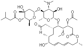 结构式 CAS# 16846-24-5, 交沙霉素