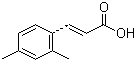 2,4-二甲基肉桂酸分子结构 (CAS 1685-80-9)