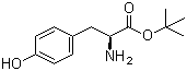 结构式 CAS# 16874-12-7, L-酪氨酸叔丁酯