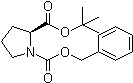 structure of CAS# 16881-39-3, N-Benzyloxycarbonyl-L-proline tert-butyl ester;(Benzyloxycarbonyl)-L-proline tert-butyl ester; Carbobenzoxy-L-proline tert-butyl ester