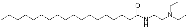 N-[2-(Diethylamino)ethyl]octadecanamide molecular structure (CAS 16889-14-8)