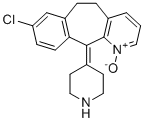 structure of CAS# 169253-26-3, Desloratadine N-oxide;13-chloro-4-oxido-2-piperidin-4-ylidene-4-azoniatricyclo[9.4.0.03,8]pentadeca-1(11),3(8),4,6,12,14-hexaene