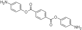结构式 CAS# 16926-73-1, 对苯二甲酸二对氨基苯酯