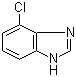 structure of CAS# 16931-35-4, 4-Chlorobenzimidazole;4-Chloro-1H-benzimidazole