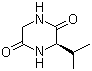 (S)-3-Isopropyl-2,5-piperazinedione molecular structure (CAS 16944-60-8)