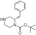 structure of CAS# 169447-86-3, (S)-1-Boc-2-benzylpiperazine;(S)-tert-Butyl 2-benzylpiperazine-1-carboxylate