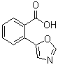 结构式 CAS# 169508-94-5, 2-(5-恶唑基)苯甲酸