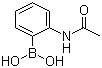 structure of CAS# 169760-16-1, 2-Acetamidophenylboronic acid;(2-Acetylamino)phenylboronic acid