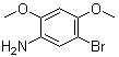 3-Bromo-4,6-dimethoxyaniline molecular structure (CAS 169883-36-7)