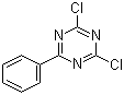 2,4-Dichloro-6-phenyl-1,3,5-triazine molecular structure (CAS 1700-02-3)