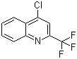 4-氯-2-(三氟甲基)喹啉分子结构 (CAS 1701-24-2)
