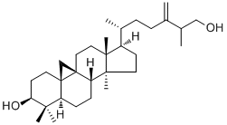 24-Methylenecycloartane-3beta,26-diol molecular structure (CAS 17020-27-8)