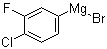 结构式 CAS# 170793-00-7, 3-氟-4-氯苯基溴化镁