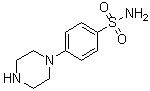 4-Piperazinobenzenesulfonamide molecular structure (CAS 170856-87-8)