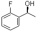 structure of CAS# 171032-87-4, (S)-1-(2-Fluorophenyl)ethanol;(1S)-1-(2-Fluorophenyl)ethanol; (-)-1-(o-Fluorophenyl)ethanol; (S)-1-(o-Fluorophenyl)ethanol; (S)-2'-Fluorophenylethan-1-ol; (alphaS)-2-Fluoro-alpha-methylbenzenemethanol