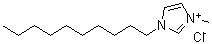 结构式 CAS# 171058-18-7, 1-癸基-3-甲基咪唑鎓氯化物