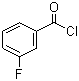 structure of CAS# 1711-07-5, 3-Fluorobenzoyl chloride;3-Fluorobenzoylchloride