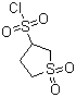 structure of CAS# 17115-47-8, Tetrahydro-3-thiophenesulfonyl chloride 1,1-dioxide