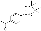 结构式 CAS# 171364-81-1, 4-乙酰苯硼酸频哪醇酯