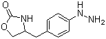 结构式 CAS# 171550-12-2, 4-(4-肼基苄基)-2-噁唑烷酮