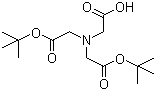 结构式 CAS# 171557-31-6, N,N-双[2-(叔丁氧基)-2-氧代乙基]甘氨酸