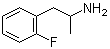 structure of CAS# 1716-60-5, 2-Fluoroamphetamine;2-Fluoro-alpha-methylbenzeneethanamine