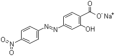Sodium 5-[(4-nitrophenyl)azo]salicylate molecular structure (CAS 1718-34-9)