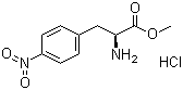 L-4-Nitrophenylalanine methyl ester hydrochloride molecular structure (CAS 17193-40-7)