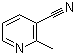 structure of CAS# 1721-23-9, 3-Cyano-2-methylpyridine;2-Methylnicotinonitrile