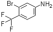 结构式 CAS# 172215-91-7, 3-溴-4-三氟甲基苯胺