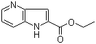 structure of CAS# 17288-32-3, Ethyl 4-azaindole-2-carboxylate;Ethyl 1H-pyrrolo[3,2-b]pyridine-2-carboxylate; 1H-Pyrrolo[3,2-b]pyridine-2-carboxylic acid ethyl ester