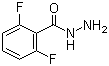 structure of CAS# 172935-91-0, 2,6-Difluorobenzoyl hydrazine